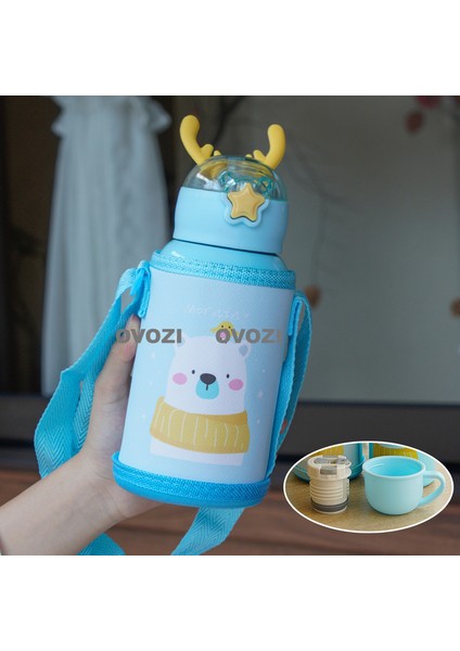 500ML 316 Paslanmaz Çelik Öğrenci Çocuk Yalıtımlı Kupa (Yurt Dışından)