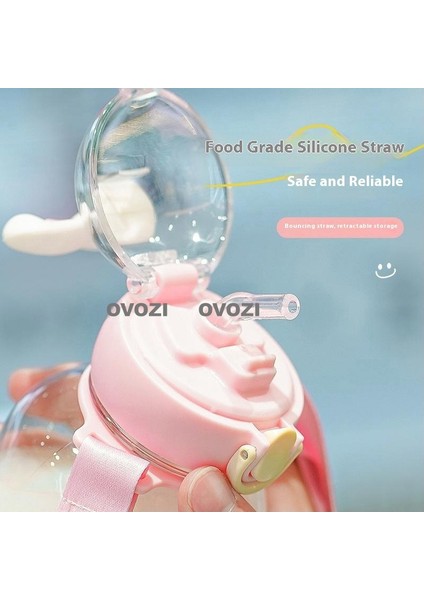 500ML Yüksek Değerli Öğrenci Çocuk Pipetli Su Bardağı (Yurt Dışından) fiyatları