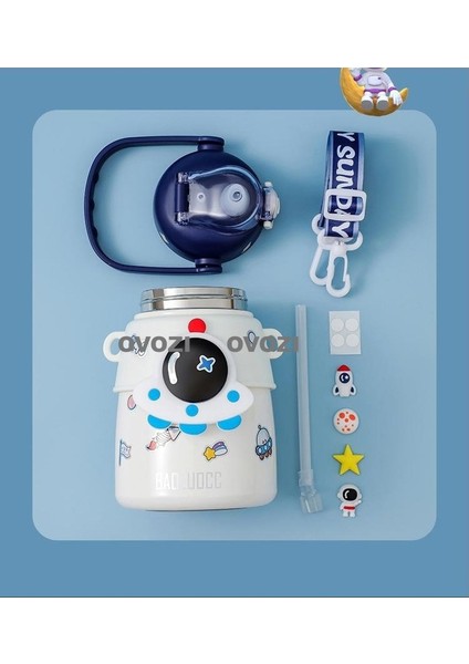 850ML Astronot 316 Paslanmaz Çelik Öğrenci Çocuk Yalıtımlı Kupa (Yurt Dışından) indirimleri