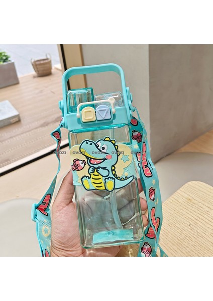 520ML Pipetli Karikatür Öğrenci Çocuk Kupa (Yurt Dışından)