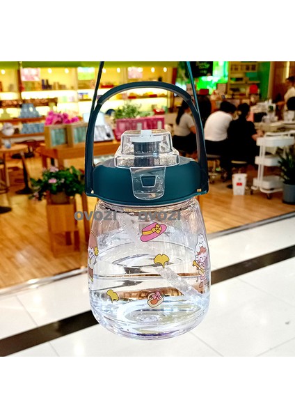 1100ML Yüksek Değerli Pipetli Öğrenci Çocuk Kupa (Yurt Dışından)