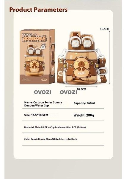 760ML Yüksek Değerli Çizgi Film Öğrenci Pipetli Çocuk Su Dağı (Yurt Dışından) fırsatları