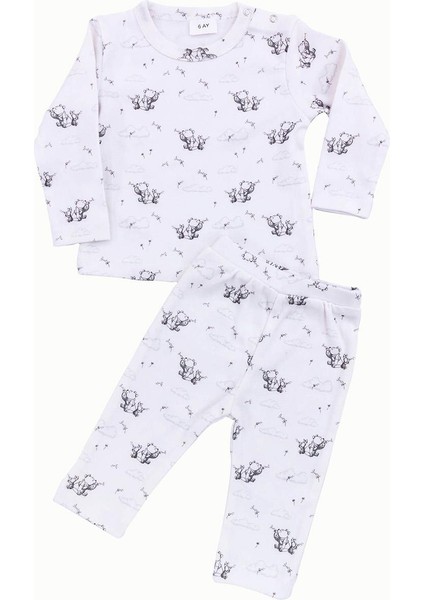 Bebek ve Çocuk Pijama Takımı Winni Pooh Beyaz fiyatları