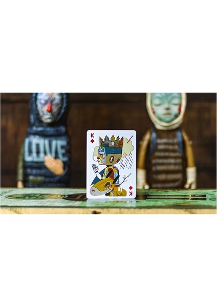 Sari Sari Harmony Edition Premium Oyun Kağıdı Koleksiyonluk Iskambil Kartları fiyatları