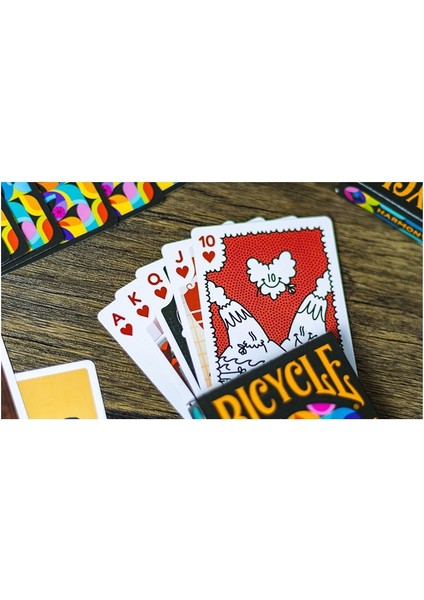 Sari Sari Harmony Edition Premium Oyun Kağıdı Koleksiyonluk Iskambil Kartları modelleri