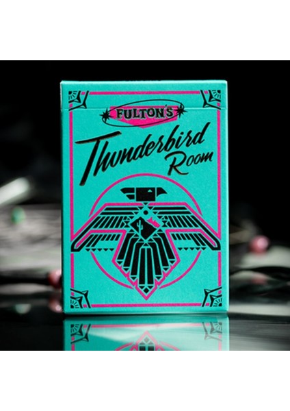Fulton's Thunderbird Room Turquoise Edition Premium Oyun Kağıdı Iskambil Kartları destesi
