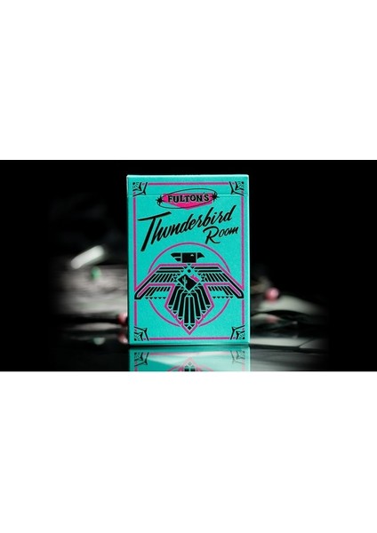 Fulton's Thunderbird Room Turquoise Edition Premium Oyun Kağıdı Iskambil Kartları destesi fiyatları