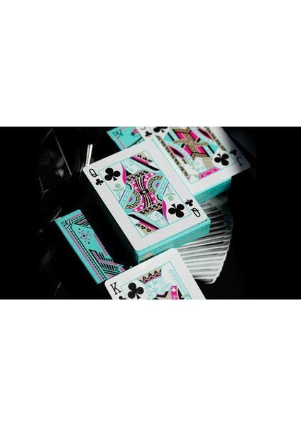 Fulton's Thunderbird Room Turquoise Edition Premium Oyun Kağıdı Iskambil Kartları destesi fırsatları