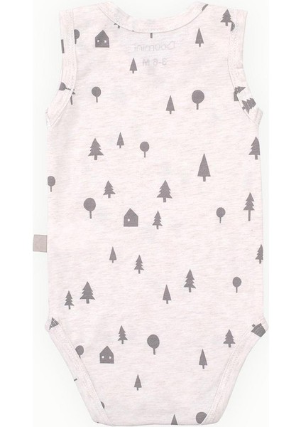 Pamuklu Bebek Çıtçıtlı Atlet Süprem Body Çam Ormanı Bej modelleri
