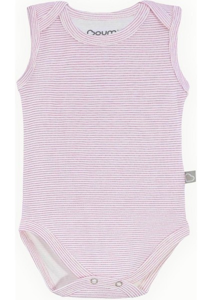 Pamuklu Bebek ÇıtÇıtlı Atlet Body Pembe Çizgili Zarf Yaka 0-36 ay fiyatları