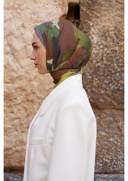 Yeşil Ed Scarf Glaze Vase Desen Eşarp fiyatları