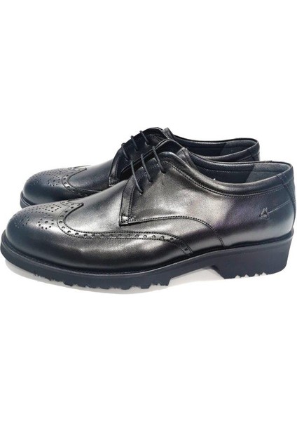 Hafif Taban Siyah Oxford Erkek Ayakkabı modelleri