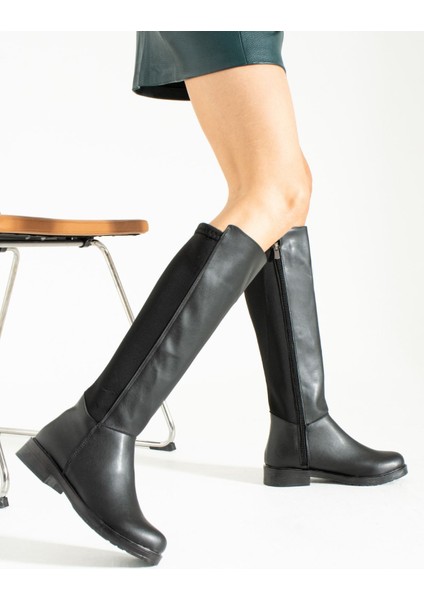 Kadın Günlük Çizme Lastikli Streç Dizaltı fiyatları