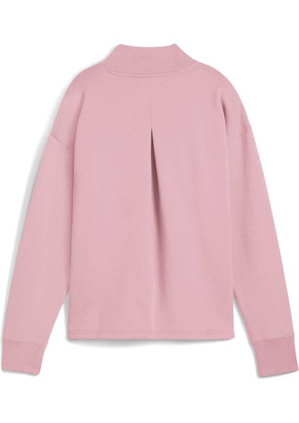 Kadın Pembe Puma Her Relaxed Crew Fl Pembe Kadın Sweatshirt