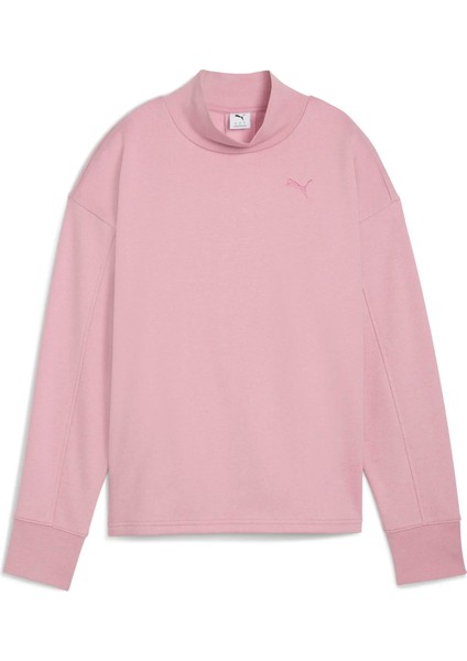 Kadın Pembe Puma Her Relaxed Crew Fl Pembe Kadın Sweatshirt fiyatları
