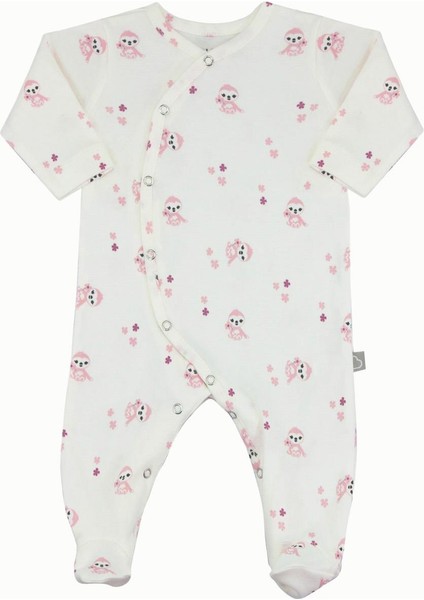 Bebek Patikli Bebek Tulumu Pembe Miskin