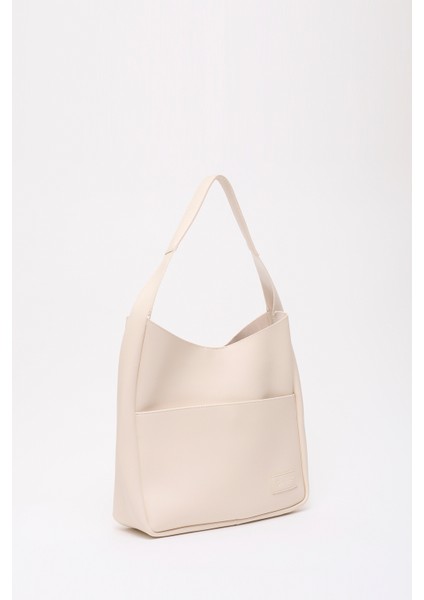 Krem SHK180 Suni Deri, Çıtçıtlı, Iki Bölmeli El, Kol ve Omuz Çantası fiyatları