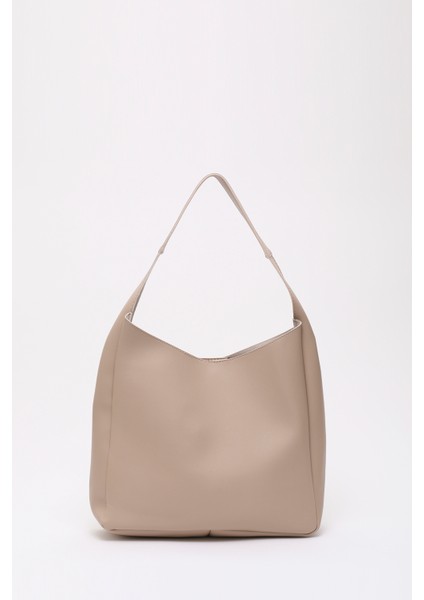 Vizon SHK180 Suni Deri, Çıtçıtlı, Iki Bölmeli El, Kol ve Omuz Çantası modelleri