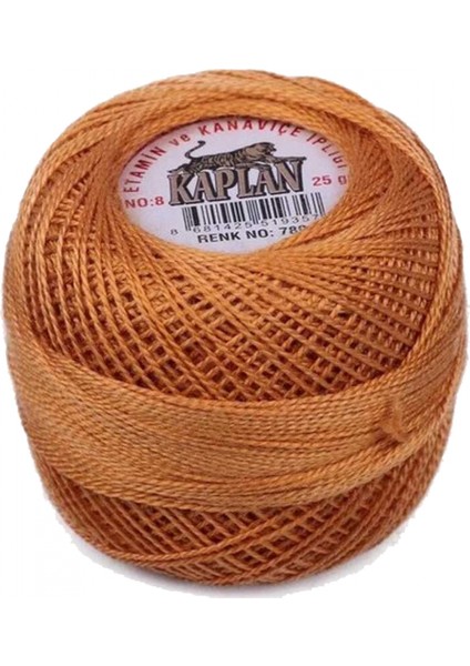 Kaplan Etamin ve Kanaviçe Ipi 8 No Kod/renk: 780 -