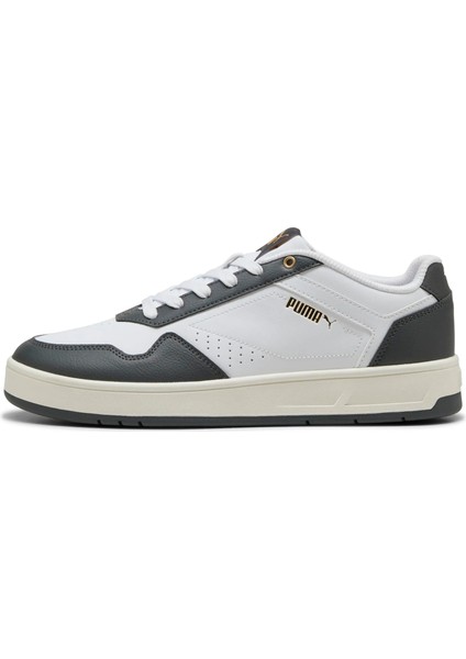 Unisex Gri Puma Court Classic Gri Unisex Günlük Spor Ayakkabı