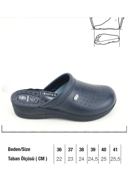 Gezer Sabo Terlik 4 Nokta Hemşire Aşçı Terliği modelleri