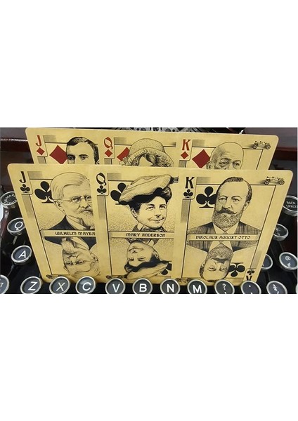 Turn Of The Century Automobile Oyun Kağıdı Limited Edition Iskambil Kartları Destesi