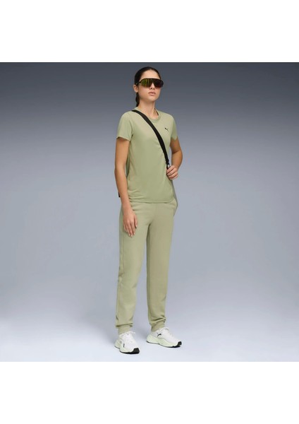 Kadın Haki Puma W Tad Essentıal Crew Tee Haki Kadın T-Shirt modelleri