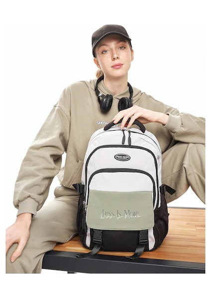 Siyah Unisex Sırt Çantası 07PCT120-S