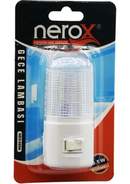 Gece Lambası Silindir Anahtarlı -NRX-0856