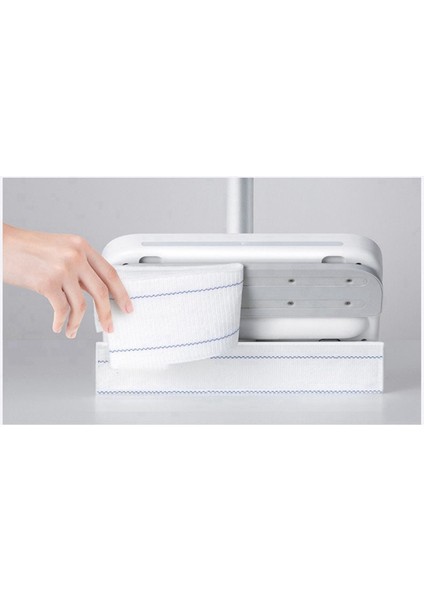 40X Robot Vakum Süpürge Paspas Aksesuarları Xiaomi Mijia Mi Swdk D260 Handheld Kablosuz Tek Kullanımlık Mop Kumaş Yedek (Yurt Dışından) indirimleri