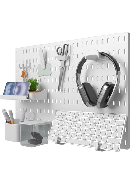Çok Amaçlı Pano Organizatör Set 3 (52X36CM) Yapışkanlı - Beyaz fırsatları
