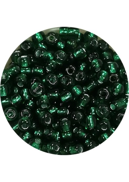 Dökme Cam Kum Boncuk (8/0) 3 mm - 20 Gram - Koyu Yeşil - BNC146 fiyatları