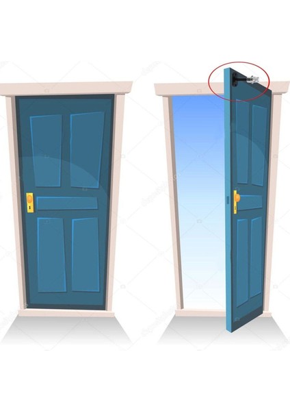 Kapı Stoperi Tamponu Durdurucusu Tutucu Metal Stopu Silikonlu 8 cm (1 Adet) fiyatları