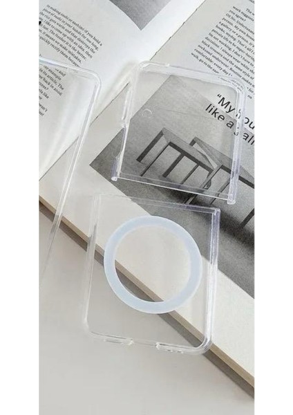 Flıp 7 Şeffaf Sararmaz Magsafe Koruma Kılıfı