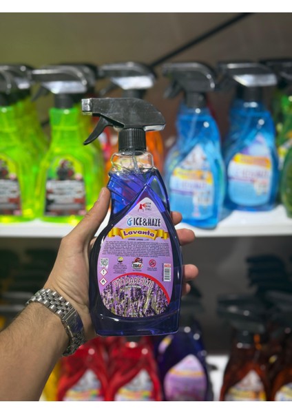 Ice&haze Araç Oda Ofis Sprey Koku Lavanta 500ML
