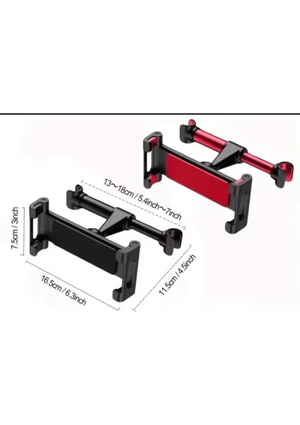 Huawei Matepad 12.2 Uyumlu Araç Içi Koltuk Arkası 360° Tablet Tutucu fırsatları