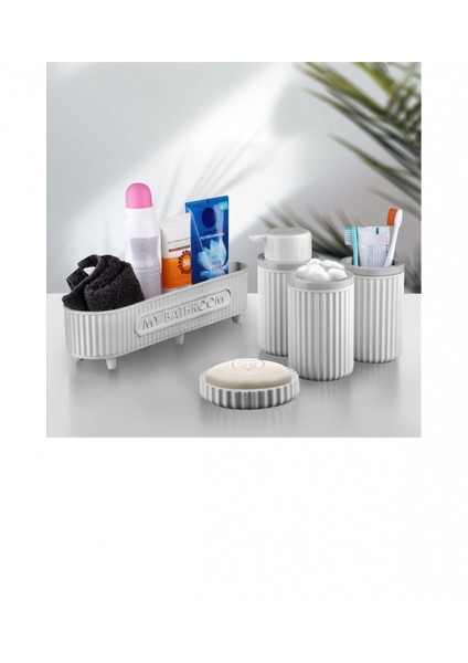 5 Li Banyo Seti My Bathroom Serisi -EMN3386