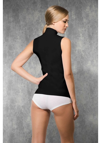 Kadın Modal Balıkçı Yaka Sıfır Kol Günlük Atlet 9313 fiyatları