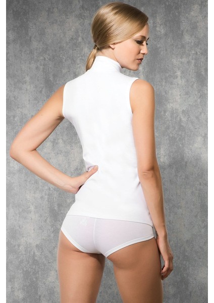 Kadın Modal Balıkçı Yaka Sıfır Kol Günlük Atlet 9313 fiyatları