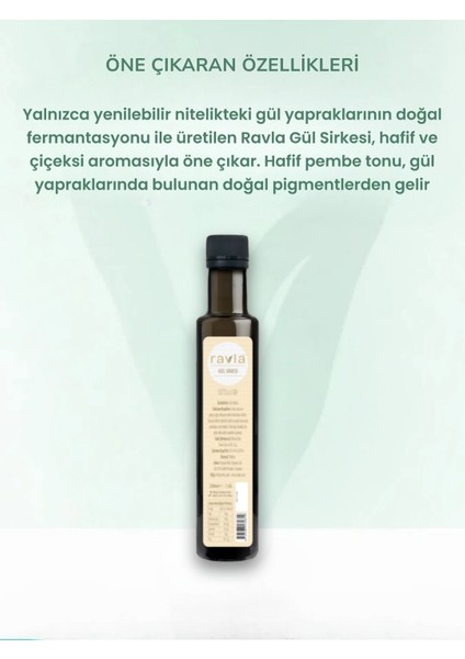 Gül Sirkesi - 250ml modelleri