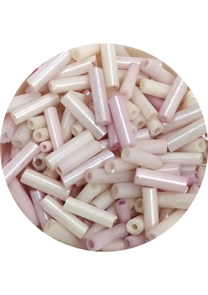 Uzun Boru Kesme Boncuk Çap 2mm Uzunluk 10 mm - 20 Gram - Mat Beyaz - BNC263 fiyatları