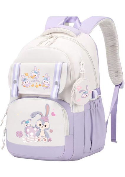 Kampüs çok yönlü öğrenci sırt çantası tatlı küçük taze çizgi film sırt çantası (Yurt Dışından)