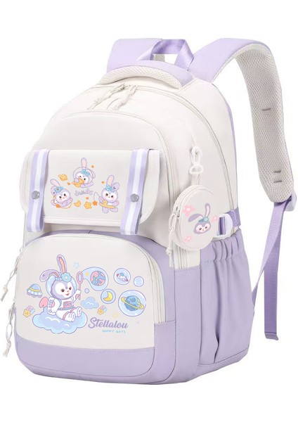 Kampüs çok yönlü öğrenci sırt çantası tatlı küçük taze çizgi film sırt çantası (Yurt Dışından)