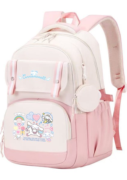 Büyük Kulaklı Köpek Sevimli Çocuk Okul Çantası Ortaokul ve Lise Öğrencileri Için Büyük Kapasiteli Okul Çantası (Yurt Dışından)