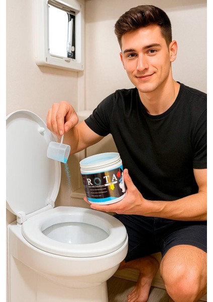 Rota Turbo | Karavan & Tekne Tuvaleti Katı Atık Parçalayıcısı