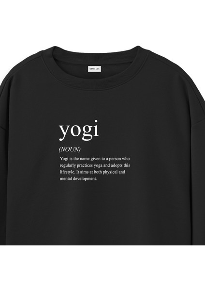 Yogi - Regular Sweatshirt Siyah fiyatları