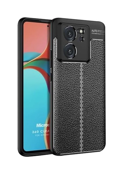 Xiaomi Mi 13T Pro Kılıf Deri Dokulu Silikon Siyah [mi 13T Pro ile Uyumlu Kılıf - Siyah] modelleri