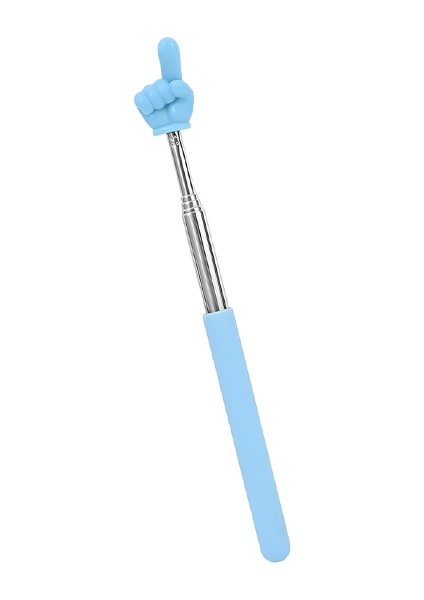 67-68 Santimetre Uzayabilen Öğretmen Çubuğu Teleskopik Rehber Işaret Sunum Vb. Parmak Çubuk (1 Adet)