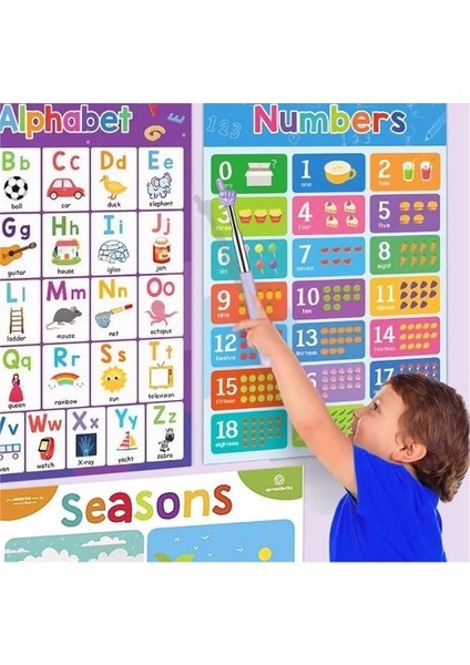 67-68 Santimetre Uzayabilen Öğretmen Çubuğu Teleskopik Rehber Işaret Sunum Vb. Parmak Çubuk (1 Adet)