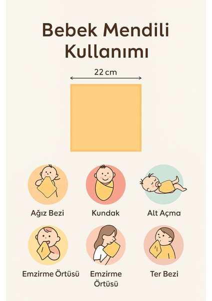 Çok Amaçlı Müslin Örtü & Battaniye, Ağız Mendili Hediyeli, %100 Pamuk fırsatları